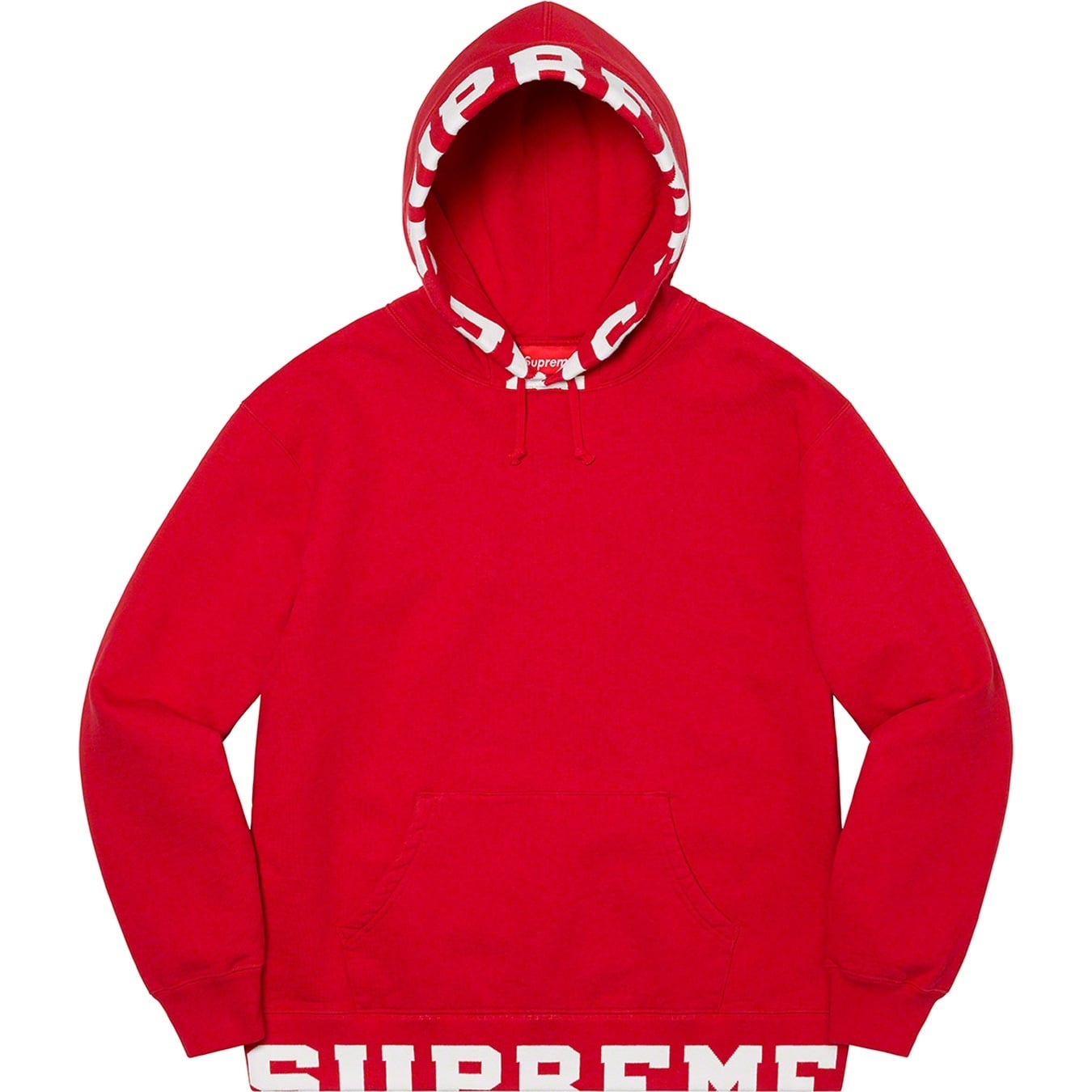 Cropped Logos Hooded Sweatshirt view 6